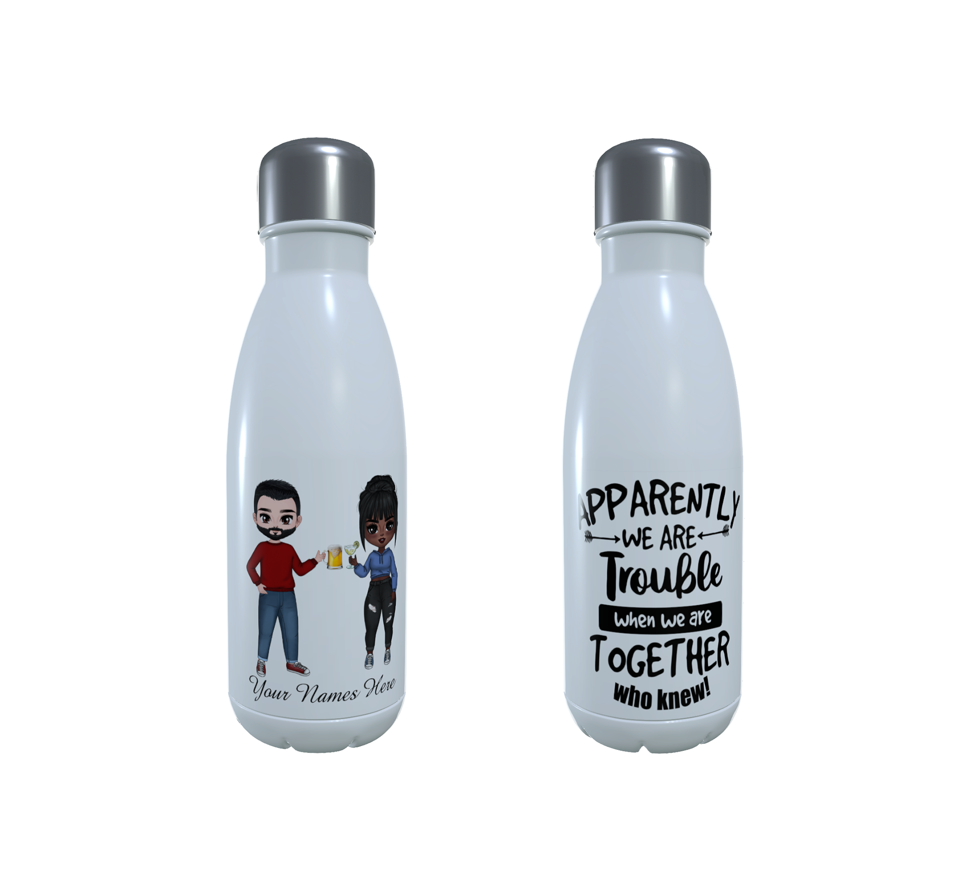 6 Best Friends - Sibling Thermal Bottle, Gift for Best Friend